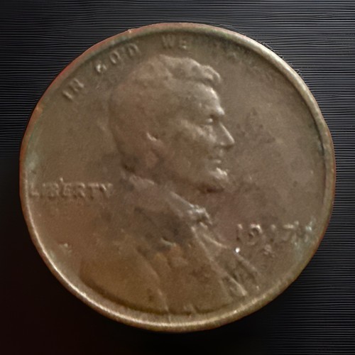 1917 dark lincoln wheat - 1917-s,
