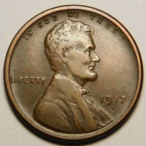 1917 lincoln wheat cent - lincoln,